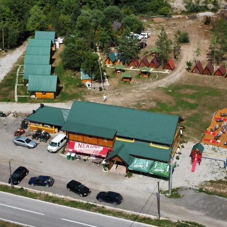 Hotel Camp Sutjeska Tjentiste Exterior foto