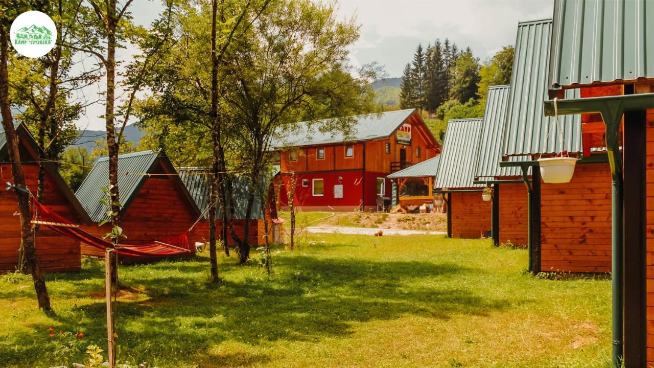 Hotel Camp Sutjeska Tjentiste Exterior foto