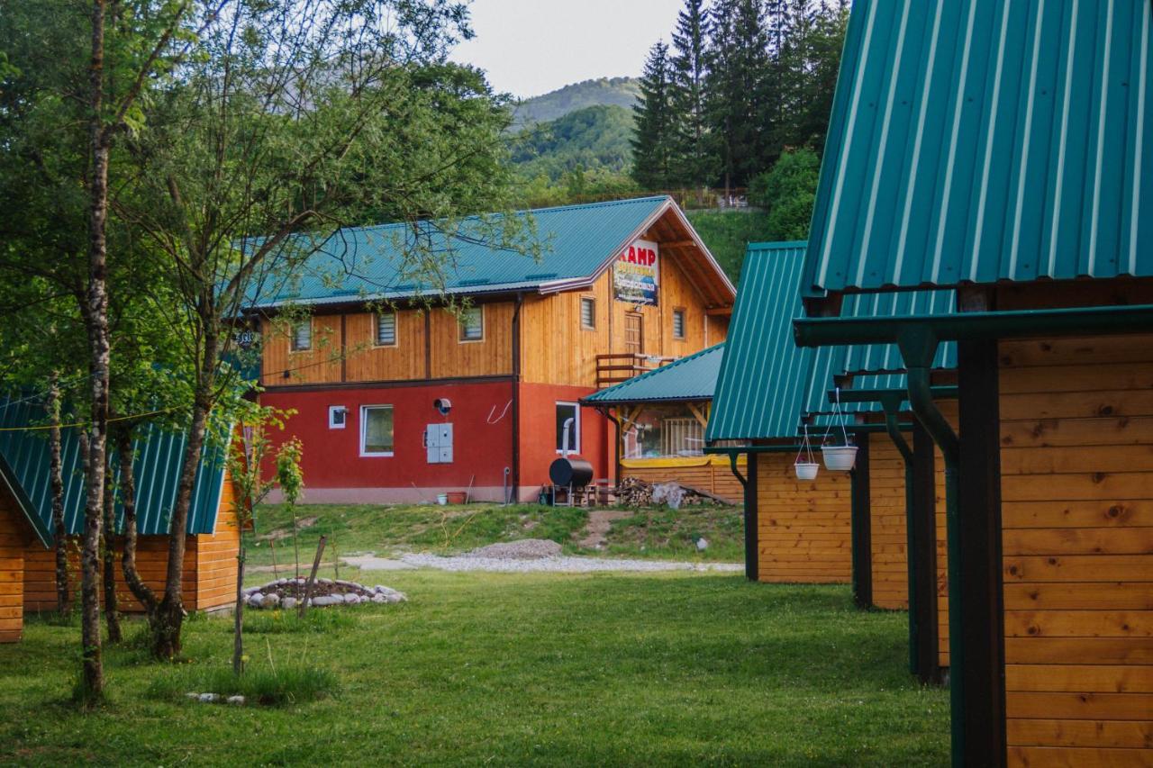 Hotel Camp Sutjeska Tjentiste Exterior foto